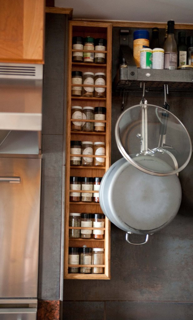 DIY Kitchen Organizers
 Get Organized With These 25 Kitchen Storage Ideas