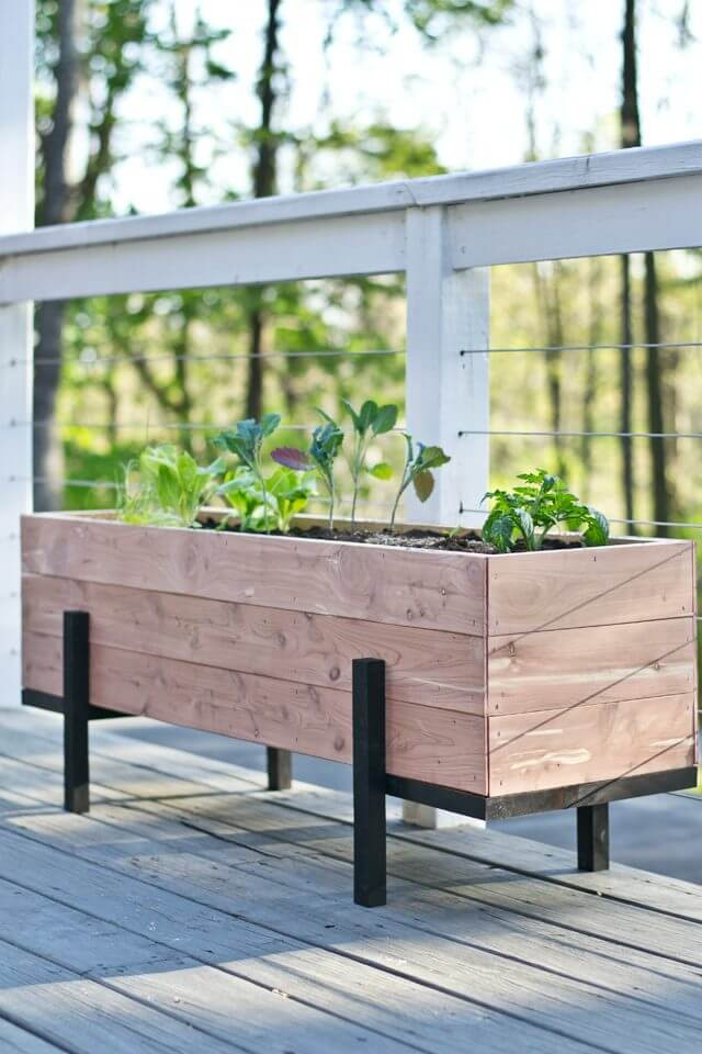 DIY Large Planter Boxes
 32 Best DIY Pallet and Wood Planter Box Ideas and Designs