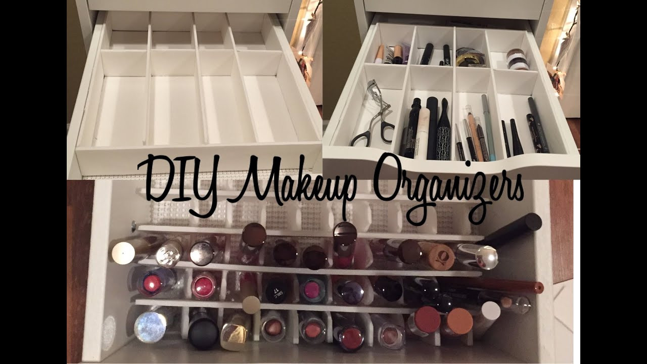 DIY Lipstick Organizer
 DIY