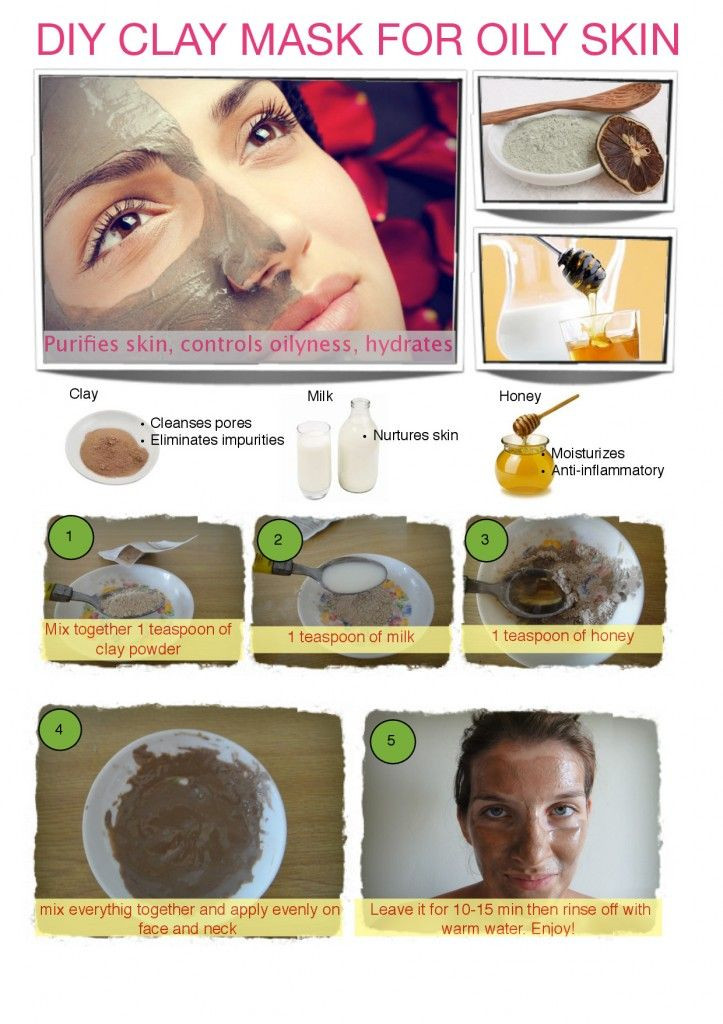 DIY Masks For Oily Skin
 36 best Clay Mask Recipes images on Pinterest