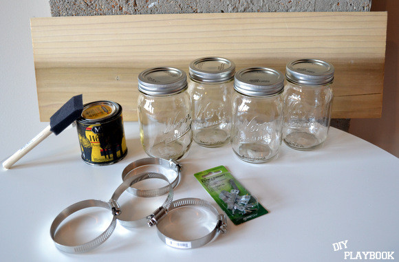DIY Mason Jar Organizer
 Hometalk