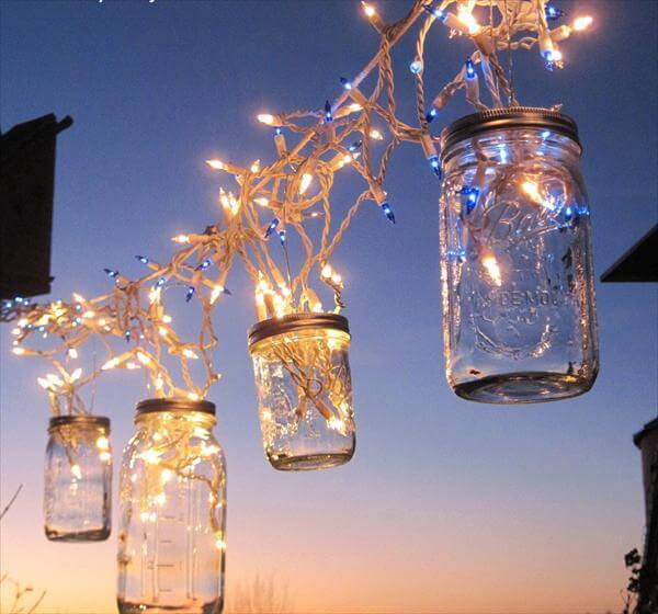 DIY Mason Jar Outdoor Lights
 DIY Beautiful Mason Jar Lighting Ideas