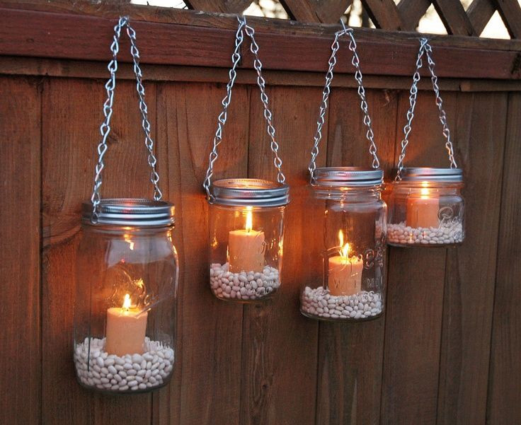DIY Mason Jar Outdoor Lights
 9 Inspiring Outdoor Spaces