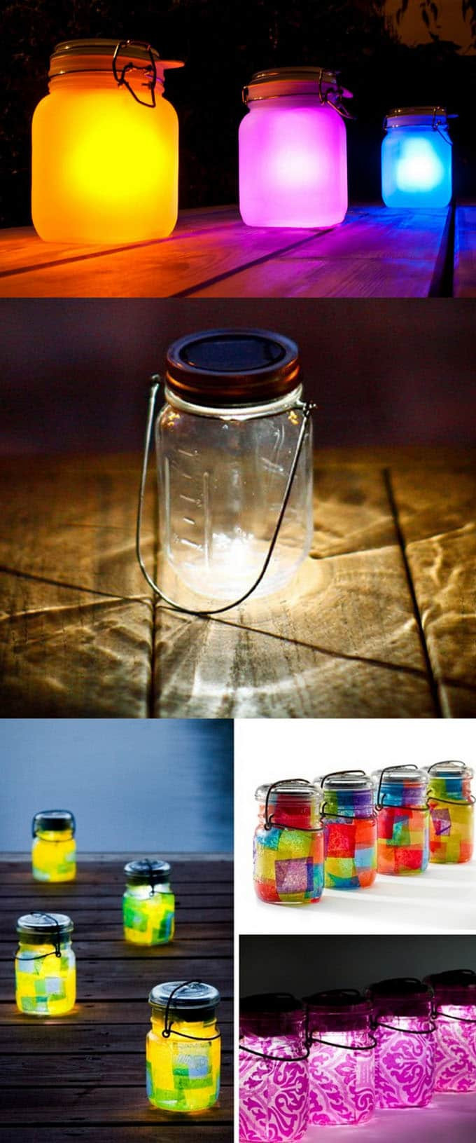 DIY Mason Jar Outdoor Lights
 28 Stunning DIY Outdoor Lighting Ideas & So Easy A