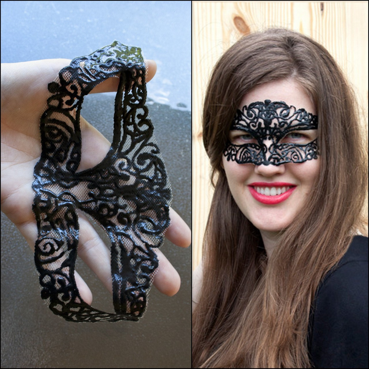 DIY Masquerade Mask Template
 True Blue Me & You DIYs for Creatives • DIY Masquerade