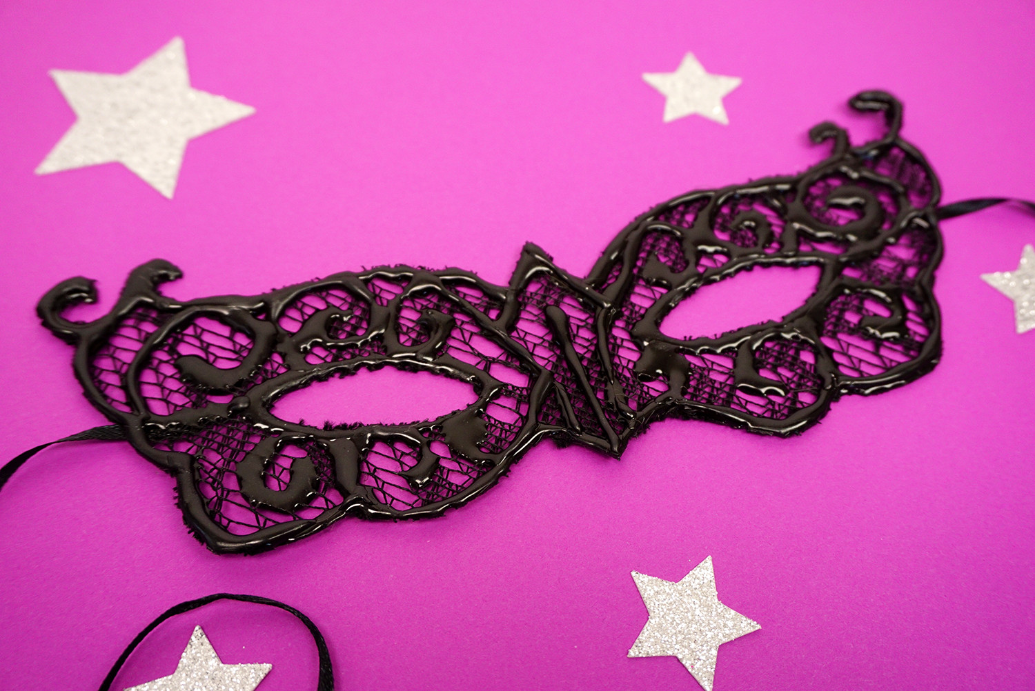 DIY Masquerade Mask Template
 Easy DIY Lace Masquerade Mask from Hot Glue Happiness is