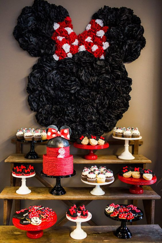 Diy Minnie Mouse Birthday Decorations
 29 Minnie Mouse Party Ideas Pretty My Party