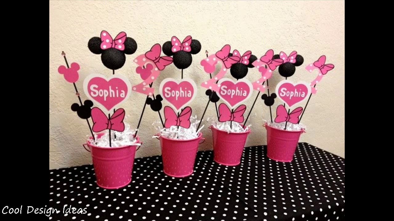 Diy Minnie Mouse Birthday Decorations
 DIY Minnie Mouse Party Decorations Ideas