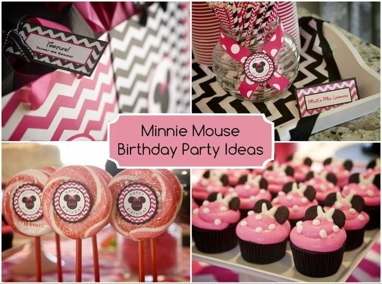 Diy Minnie Mouse Birthday Decorations
 Minnie Mouse Birthday Party DIY Inspired
