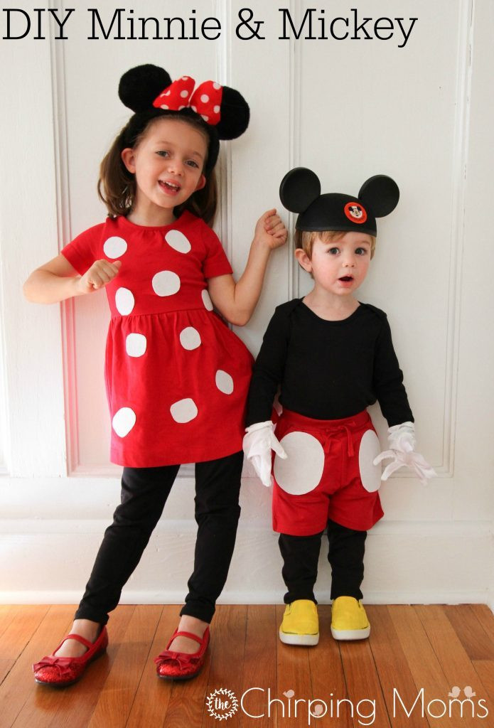 DIY Minnie Mouse Costume For Toddler
 15 Easy DIY Halloween Costumes for Babies and Kids