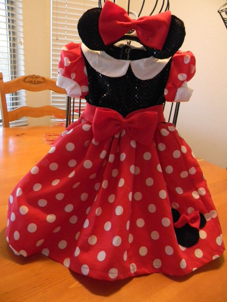 DIY Minnie Mouse Costume For Toddler
 Princess Minnie Mouse costume by Heartfeltcostumes on Etsy