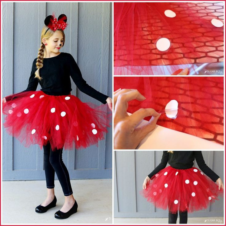 DIY Minnie Mouse Costume For Toddler
 How to Make a DIY Minnie Mouse Costume With Tutu