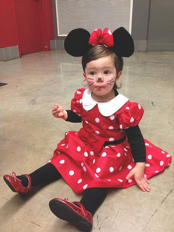 DIY Minnie Mouse Costume For Toddler
 Minnie Mouse She was the only one in a sea of princesses