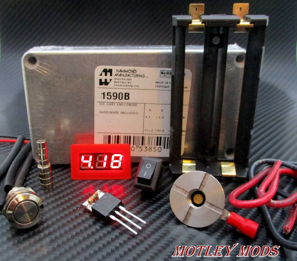 DIY Mod Box
 Unregulated Box Mod kit Hammond 1590B 3034 Mosfet