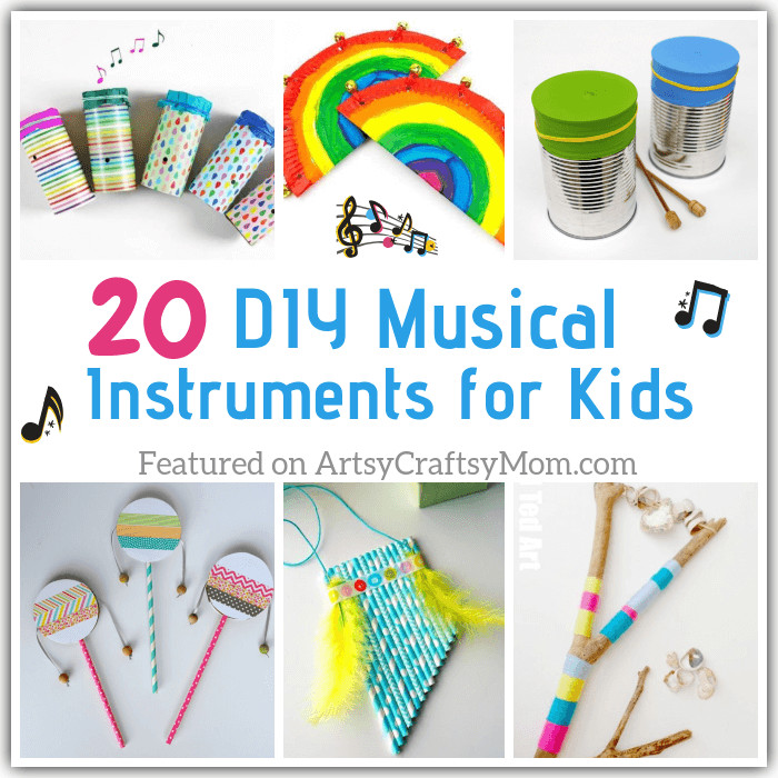 DIY Musical Instruments For Kids
 20 DIY Musical Instruments for Kids to Make