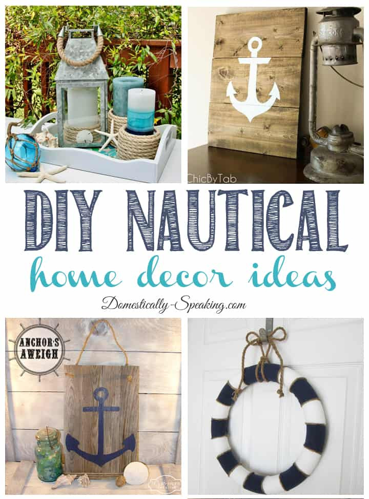 DIY Nautical Decor
 DIY Nautical Home Decor Friday Features Page 3 of 6
