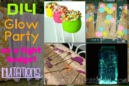 DIY Neon Party Decorations
 DIY Glow Party Teen Birthday – Free Printable Neon