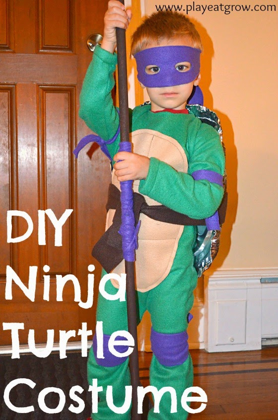 DIY Ninja Turtle Mask
 DIY Teenage Mutant Ninja Turtle Costume Play Eat Grow