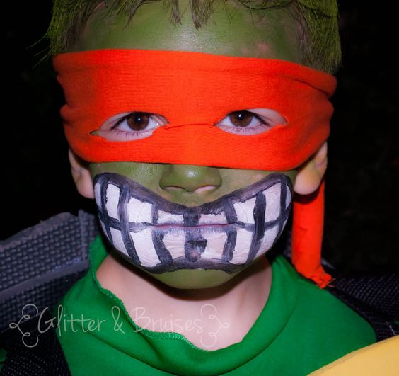 DIY Ninja Turtle Mask
 teenage mutant ninja turtles DIY eye mask