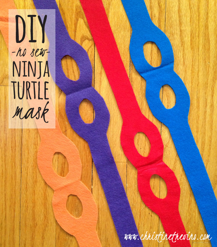 DIY Ninja Turtle Mask
 DIY Ninja Turtle Mask [FREE Printable Pattern]