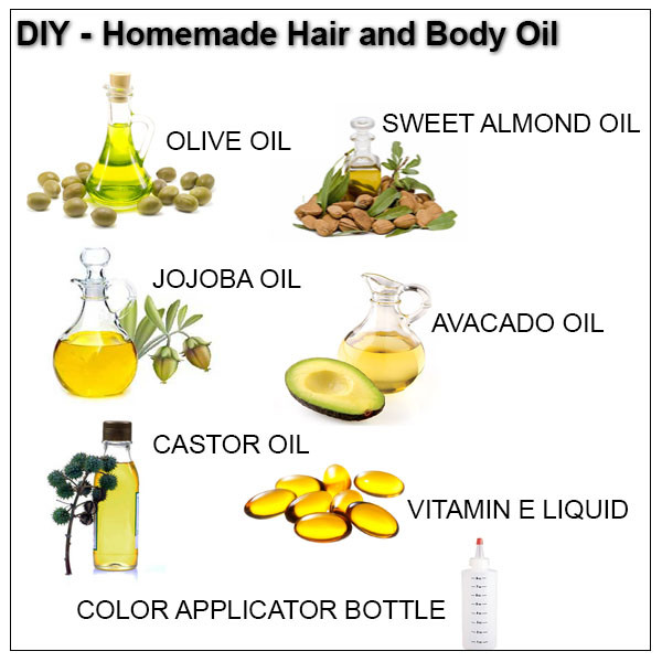 DIY Oil Treatment For Hair
 DIY – Homemade Hair and Body Oil