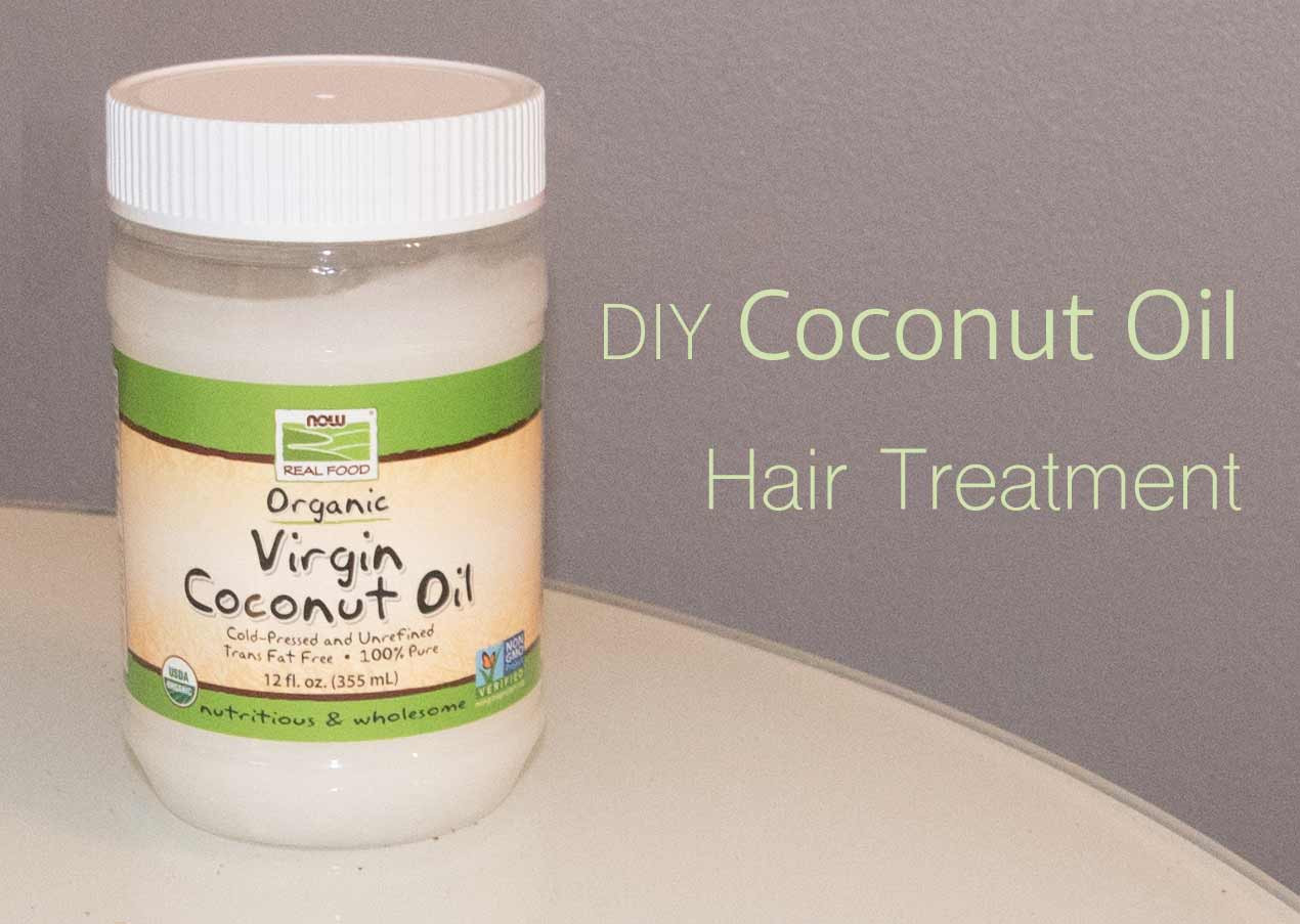 DIY Oil Treatment For Hair
 Coconut Oil Hair Treatment