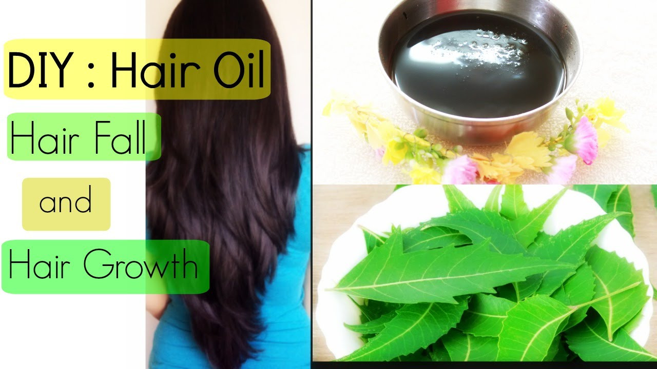 DIY Oil Treatment For Hair
 DIY Neem Oil for Hair Fall and Hair Growth