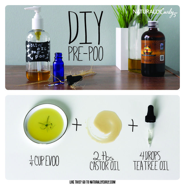 DIY Oil Treatment For Hair
 DIY Olive Oil Pre Poo