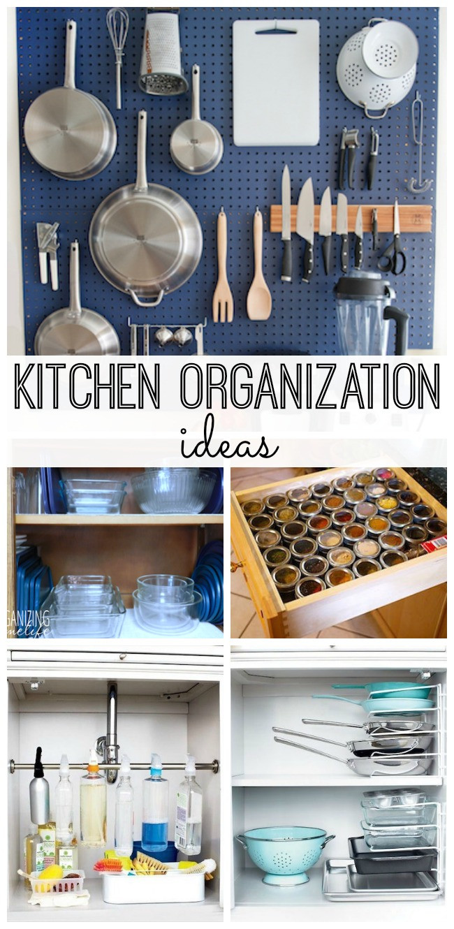 DIY Organize Kitchen
 Kitchen Organization Ideas My Life and Kids