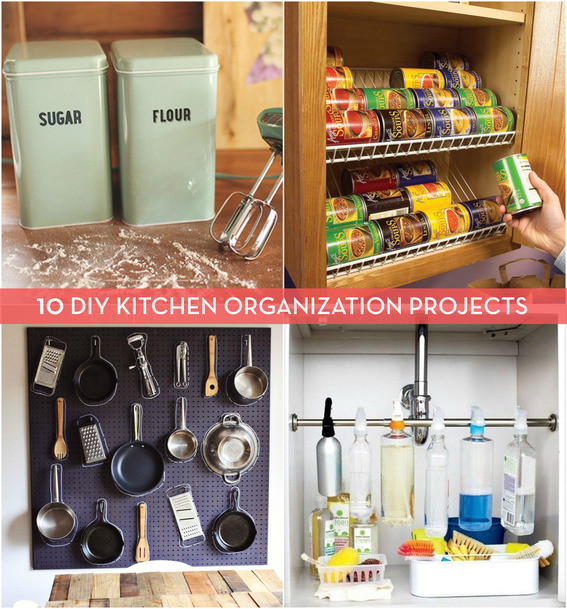 DIY Organize Kitchen
 10 DIY Ways to Organize your Kitchen Curbly