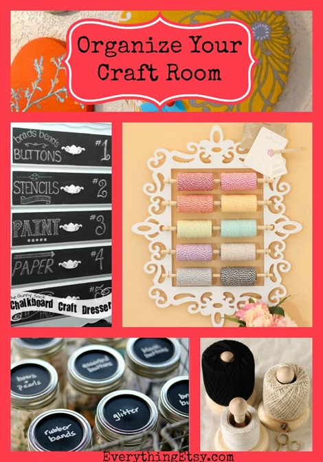 DIY Organize Room
 Organize Your Craft Room–8 Quick DIY Projects