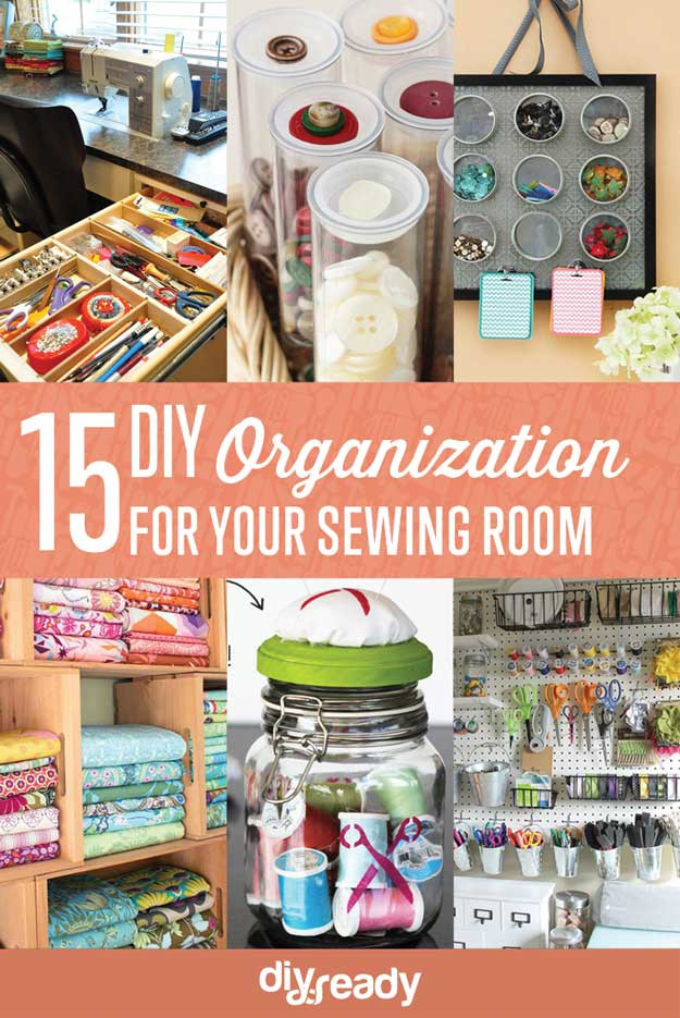 DIY Organize Room
 Sewing Room Organization Ideas DIY Projects Craft Ideas