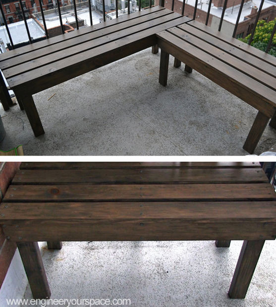 DIY Outdoor Bench Seats
 DIY Outdoor Wood Bench
