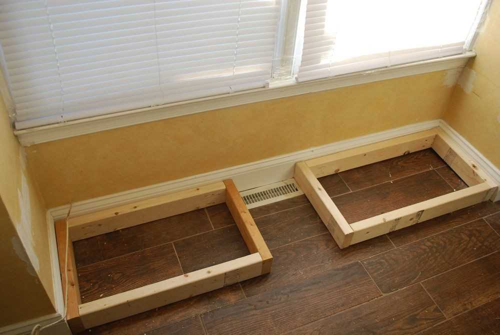 DIY Outdoor Bench Seats
 DIY Window Bench Seat With Drawer Storage
