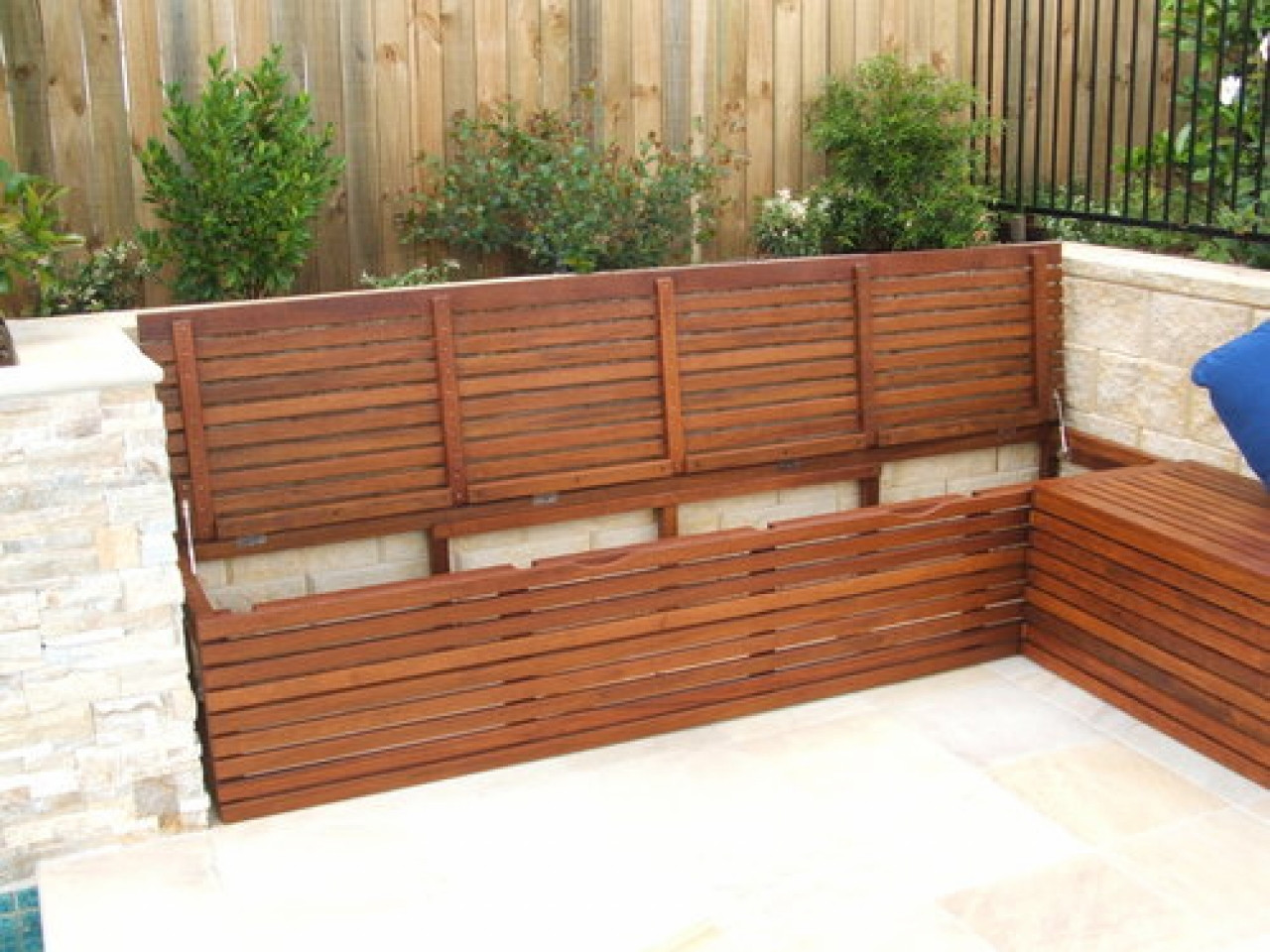 DIY Outdoor Bench Seats
 Diy outdoor storage box outdoor bench seat with storage