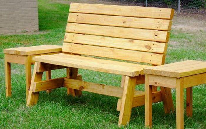 DIY Outdoor Bench Seats
 77 DIY Bench Ideas – Storage Pallet Garden Cushion Rilane