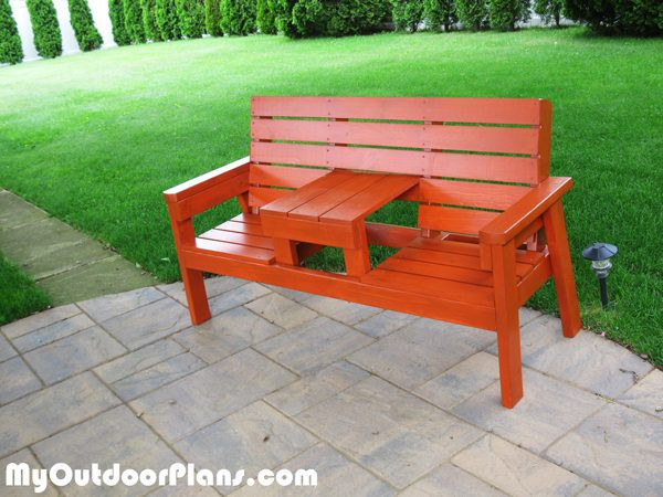 DIY Outdoor Bench Seats
 DIY Outdoor Bench with Seat MyOutdoorPlans