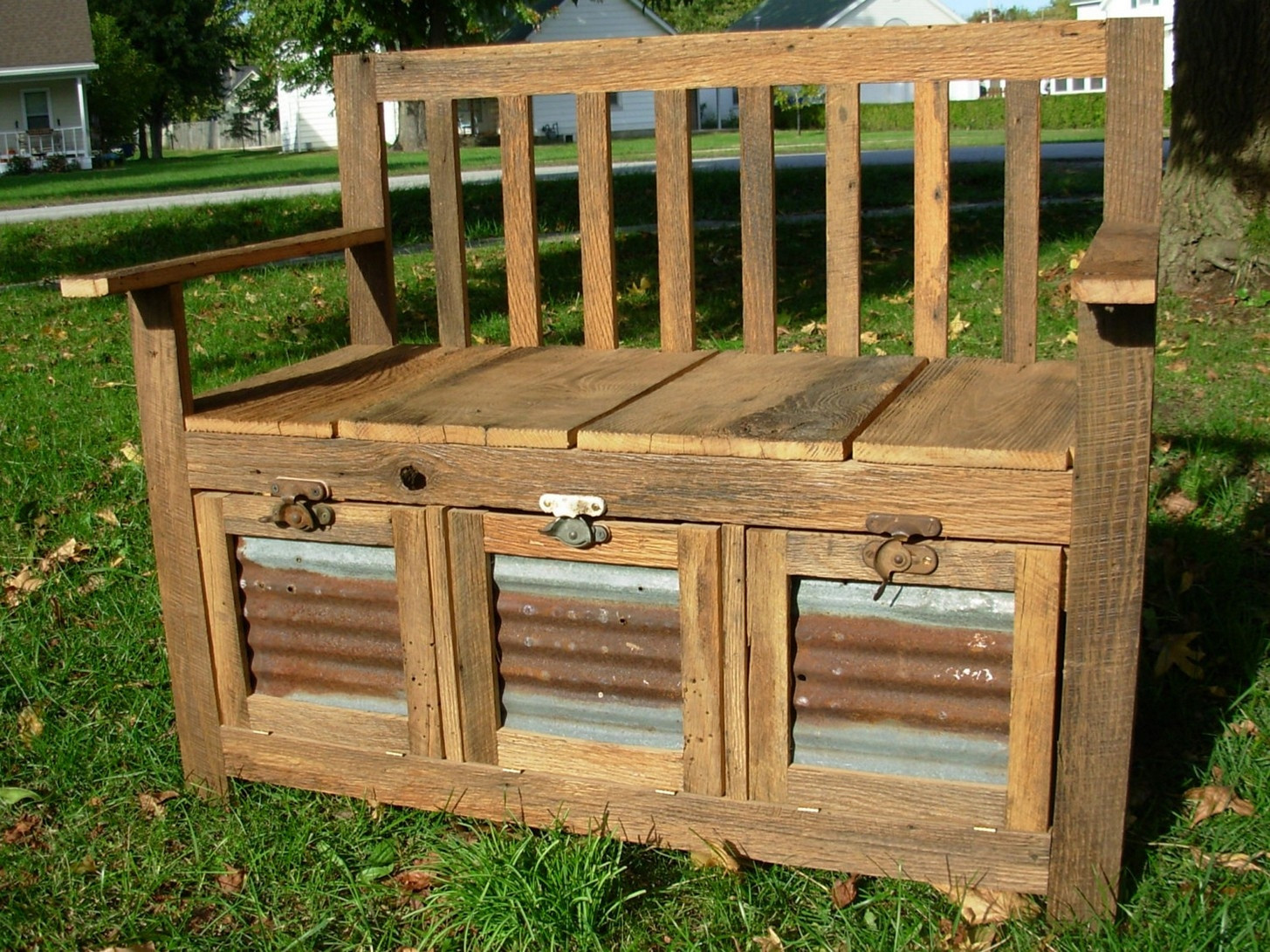 DIY Outdoor Bench Seats
 Storage Bench Seat For Porch