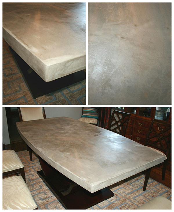 DIY Outdoor Concrete Table
 DIY Concrete Table Top Chic and Durable