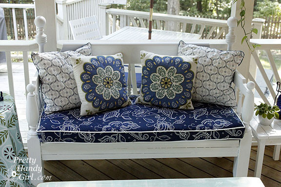 DIY Outdoor Cushions
 Give Your Seats A Makeover With These 19 DIY Bench Cushions