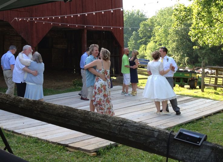 DIY Outdoor Dance Floor
 17 Best images about Barn dance on Pinterest