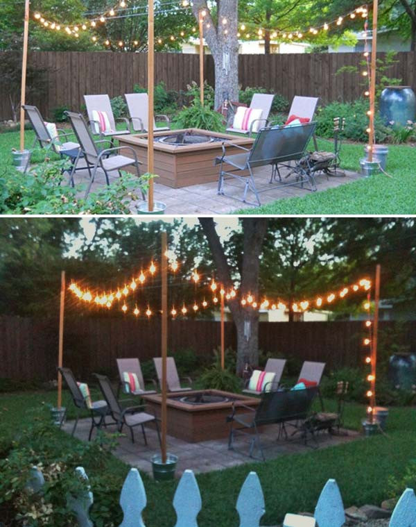 DIY Outdoor Deck
 15 DIY Backyard and Patio Lighting Projects