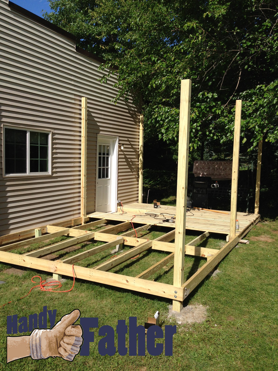 DIY Outdoor Deck
 Decking How To Build A Freestanding Deck For Your Outdoor