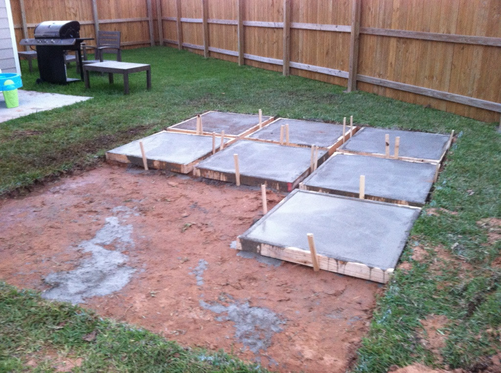 DIY Outdoor Deck
 A Roll Acosta Life DIY Backyard Patio Part 2