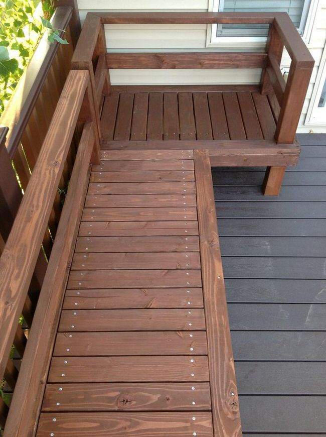 DIY Outdoor Deck
 11 Super Cool DIY Backyard Furniture Projects