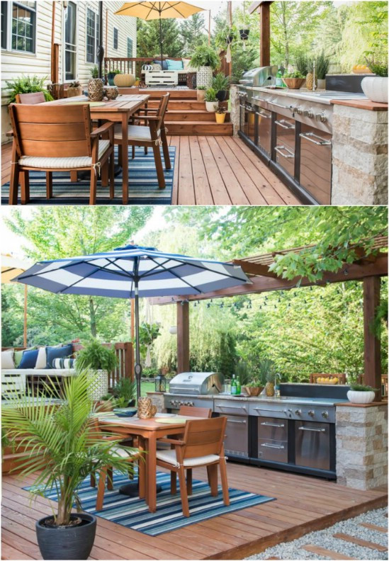 DIY Outdoor Deck
 15 Amazing DIY Outdoor Kitchen Plans You Can Build A