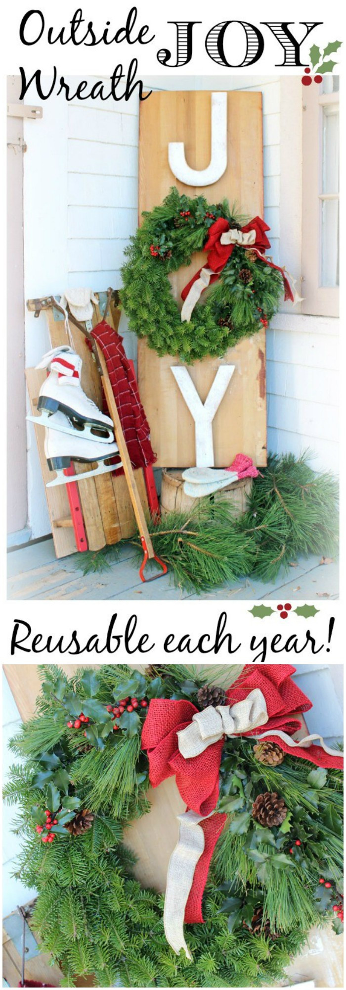 DIY Outdoor Decorating Ideas
 21 Cheap DIY Outdoor Christmas Decorations • DIY Home Decor