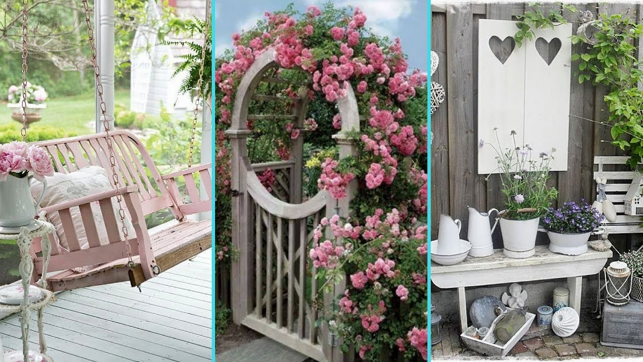 DIY Outdoor Decorating Ideas
 DIY Shabby Chic Garden decor Ideas 2017