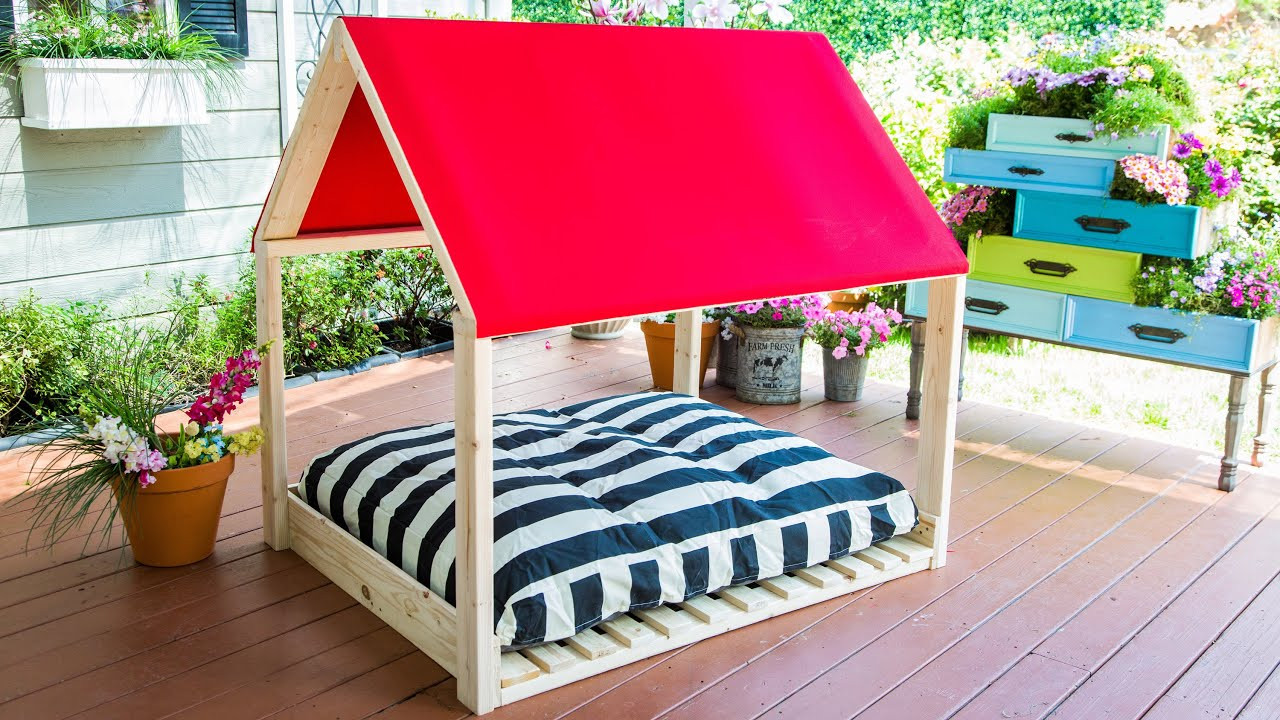 DIY Outdoor Dog Bed
 DIY Outdoor Dog Bed Home & Family