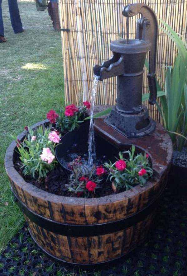 DIY Outdoor Fountains
 21 Fascinating Low Bud DIY Mini Ponds In a Pot